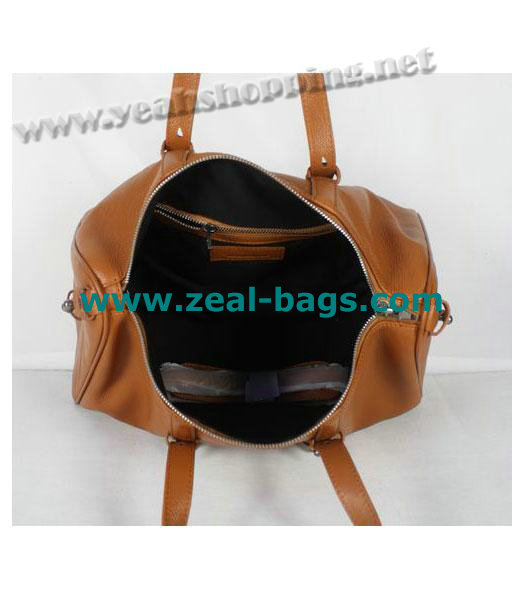 AAA Replica Alexander Wang Earth Yellow Leather Shoulder Bag